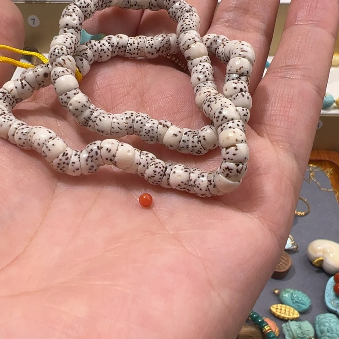 南红玛瑙配件未镶嵌手串