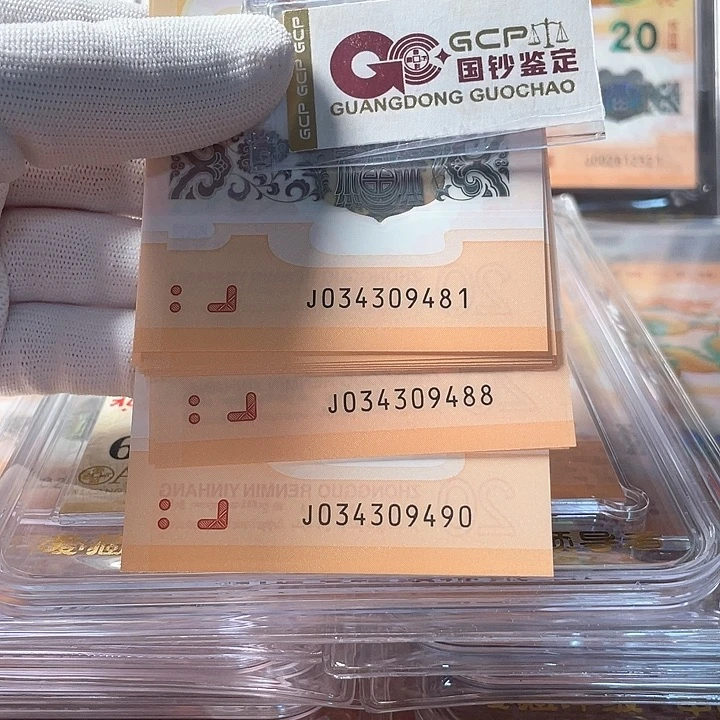 塑料034309481-90 龙年生肖钞标十
