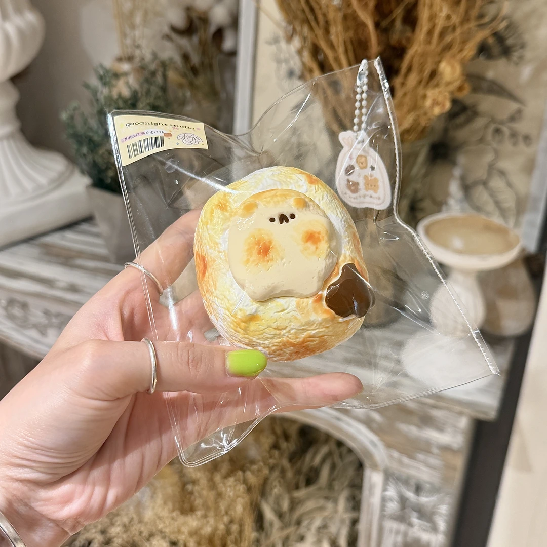 （9.23上新仓鼠炭烤棉花糖175g+-10g）捏捏轻乳膏默认微瑕参加分享