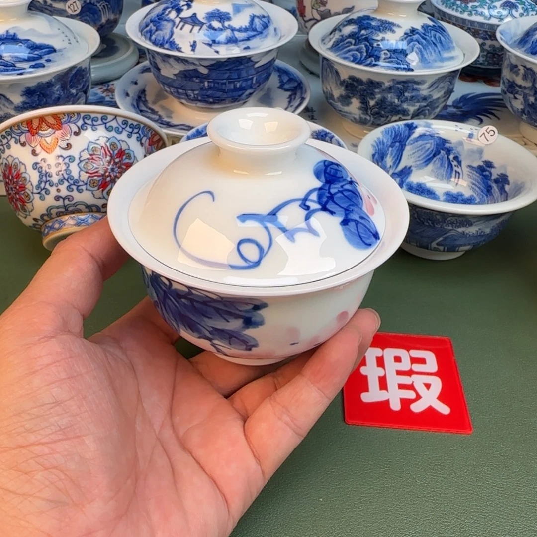 纯手工纯手绘茶具80