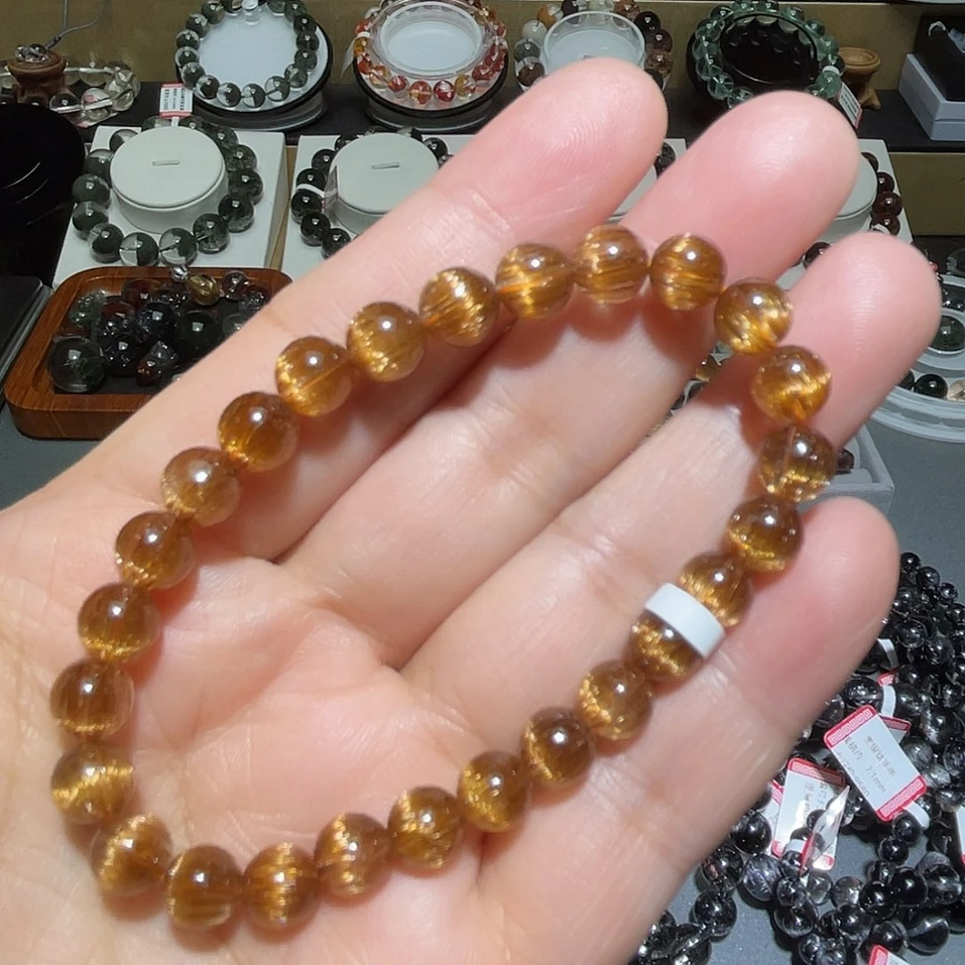 未镶嵌手链水晶手串