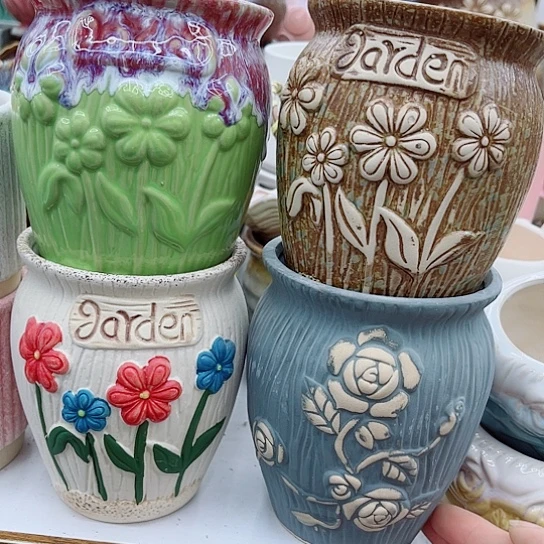 多肉绿植陶瓷花盆