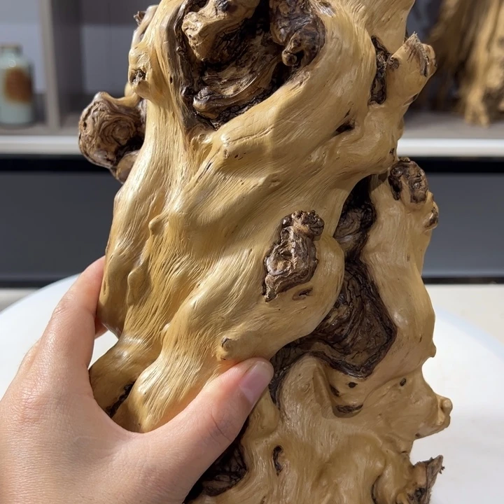 木石榴木榴疤笔筒茶桶