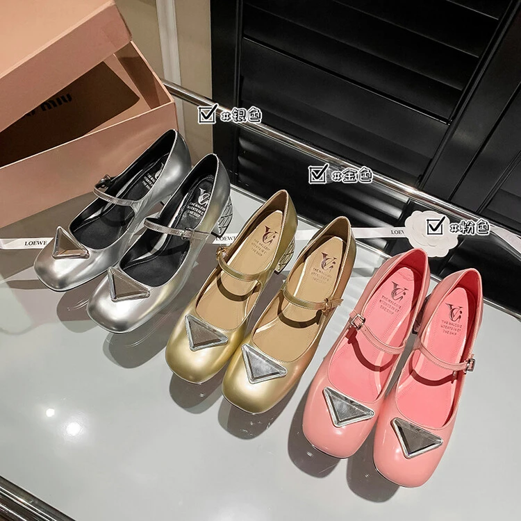 DJ时尚单鞋-A2619银色