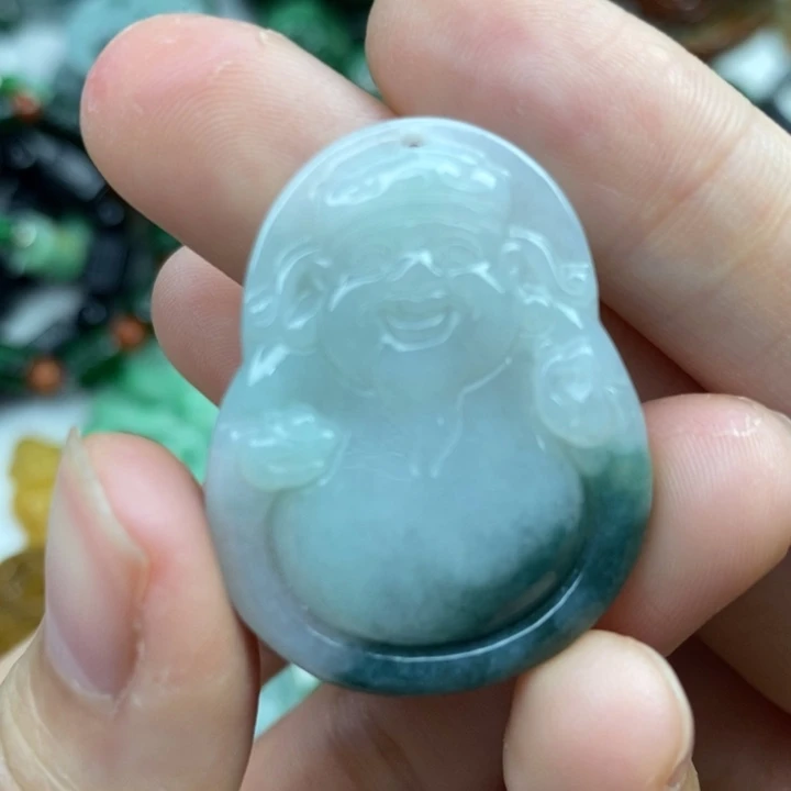 颈饰未镶嵌翡翠吊坠