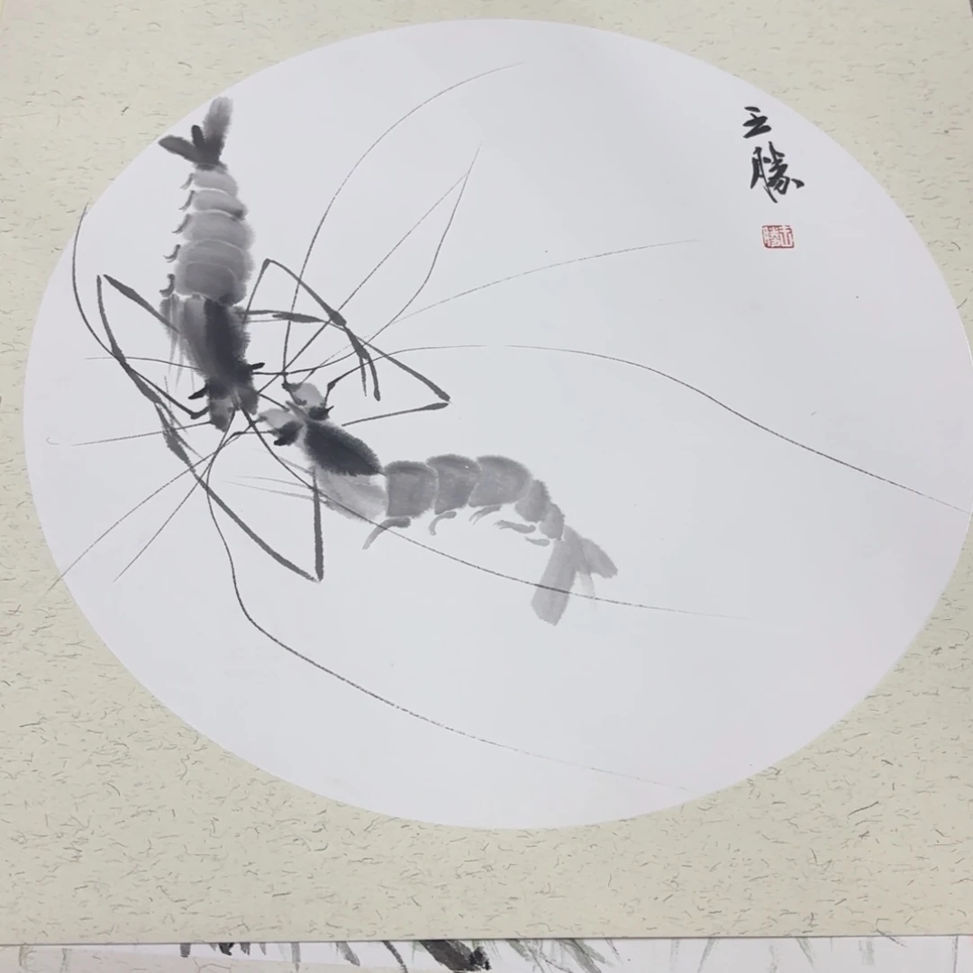 国画50-50卡纸作品艺