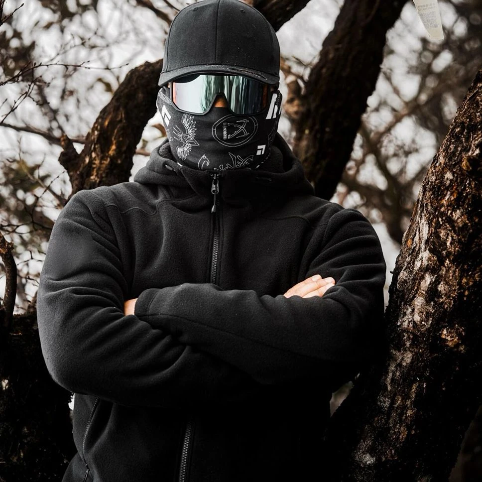 清货拼手速！P800重磅摇粒绒！巨保暖！秋冬男连帽摇粒绒外套潮2437