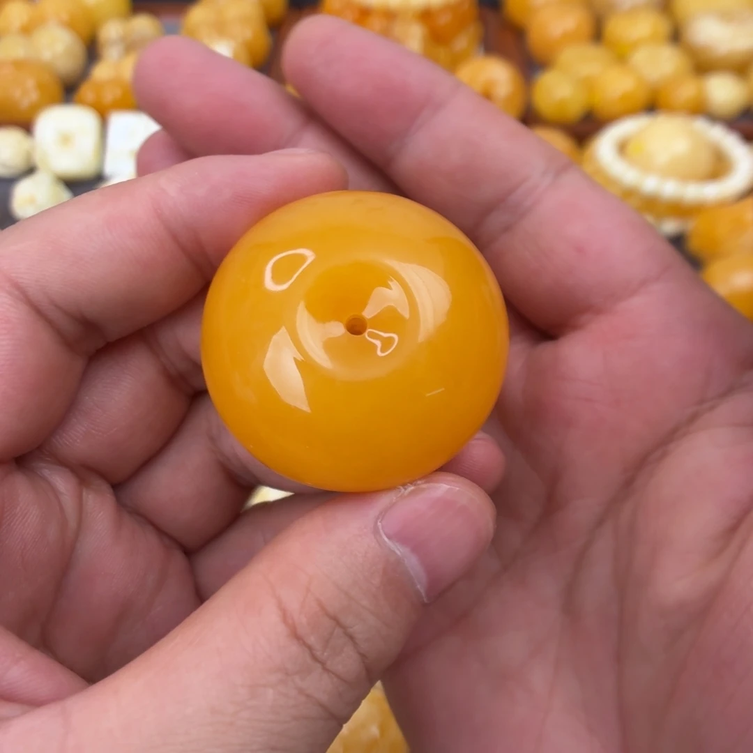 蜜蜡未镶嵌吊坠(不含链)