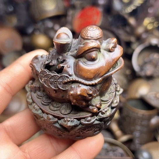 铜制工艺把玩摆件