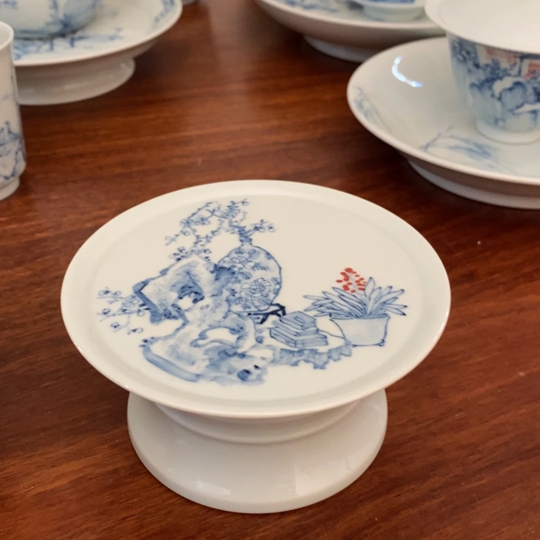 A**N宋墨文人雅器盖置