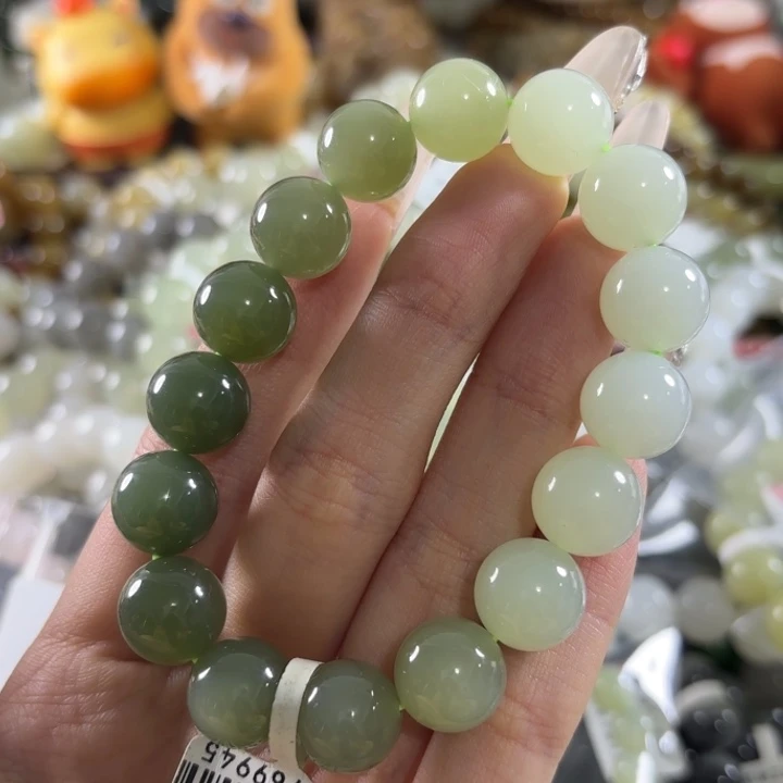 和田玉未镶嵌手链199