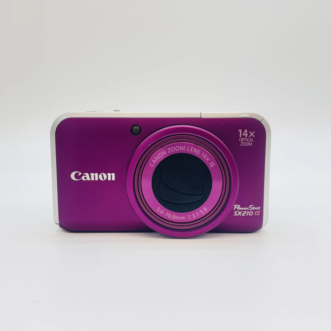 95新 Canon/佳能  sx210福利款1400万像素14倍屏幕暗角不影响使用