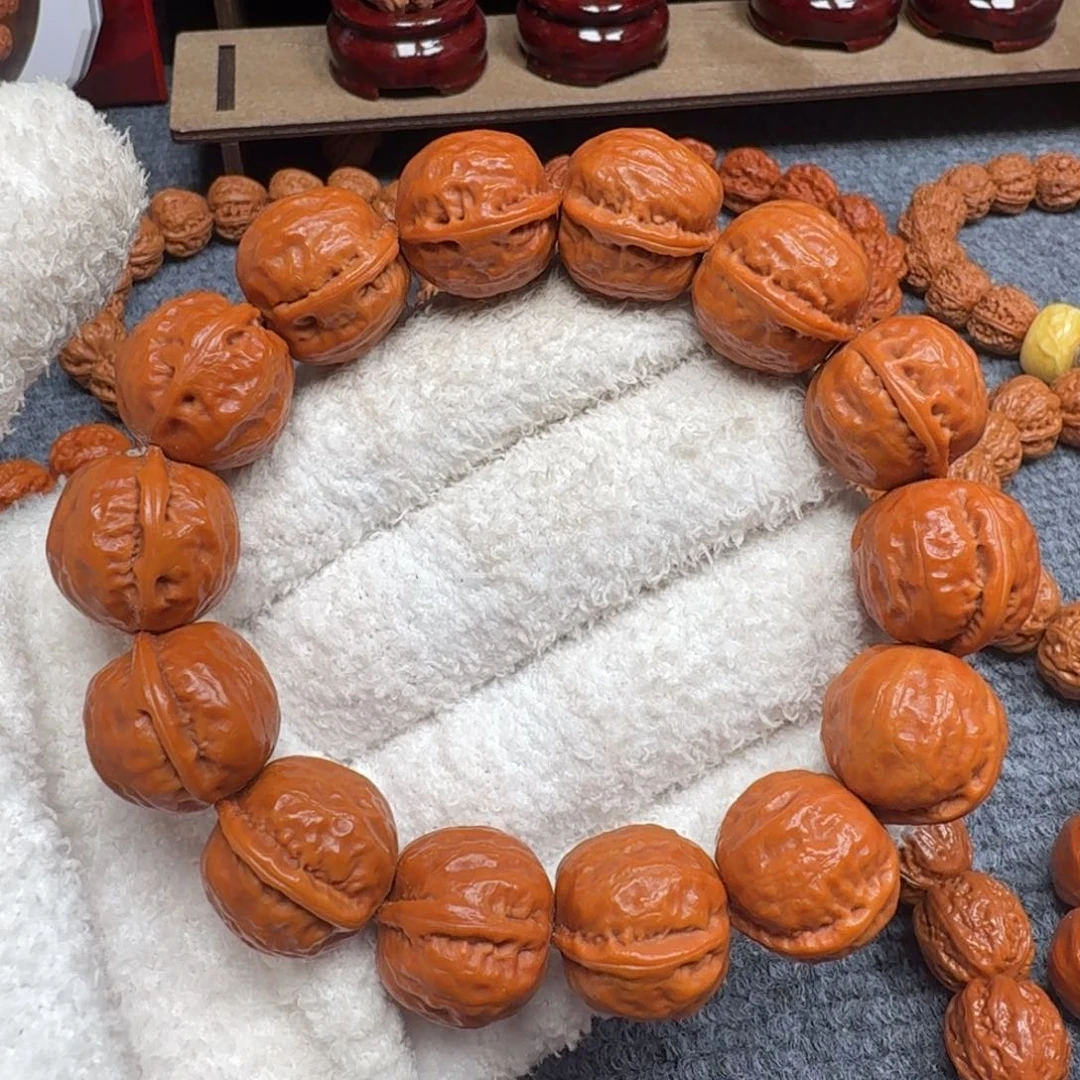 吊坠文玩核桃光头