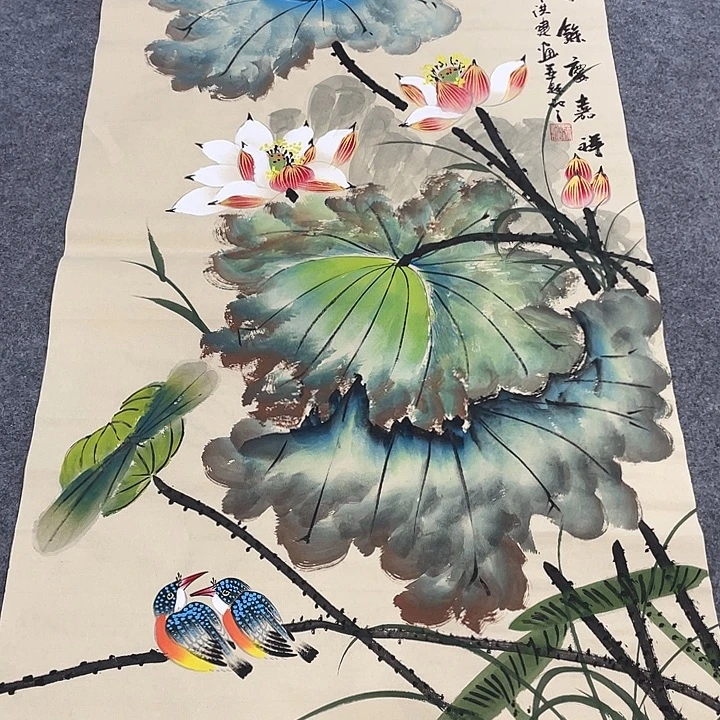 国画今天早上国画作品欣赏