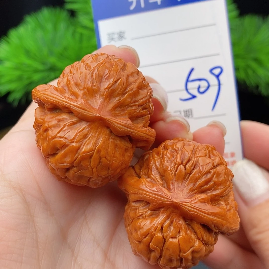 文玩核桃把件38甲骨文509