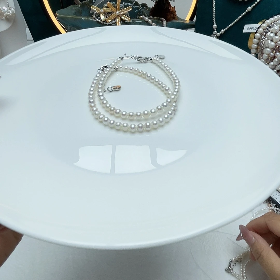 淡水珍珠颈饰未镶嵌