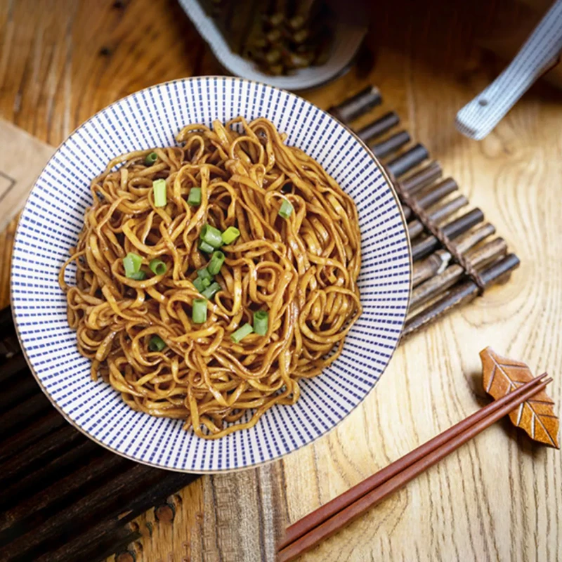 【淮山拌面】福建特产地方特色小吃花生酱干拌面