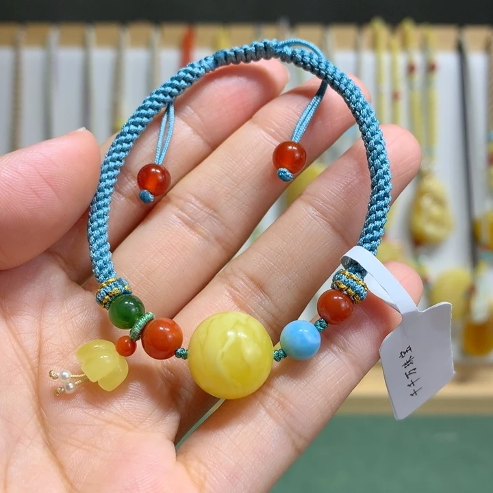 手链蜜蜡未镶嵌14mm