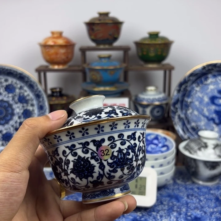浩***哥景德镇手工手绘陶瓷