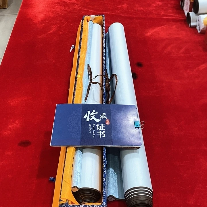 手工装裱字画作品