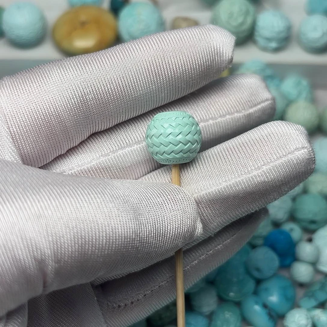 绿松石珠宝半成品未镶嵌