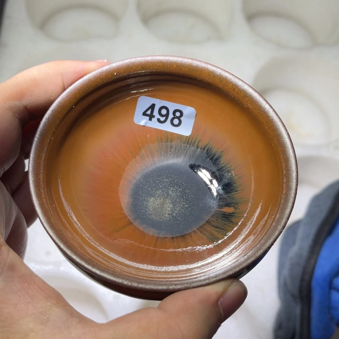 茶盏原矿原釉柴烧建盏