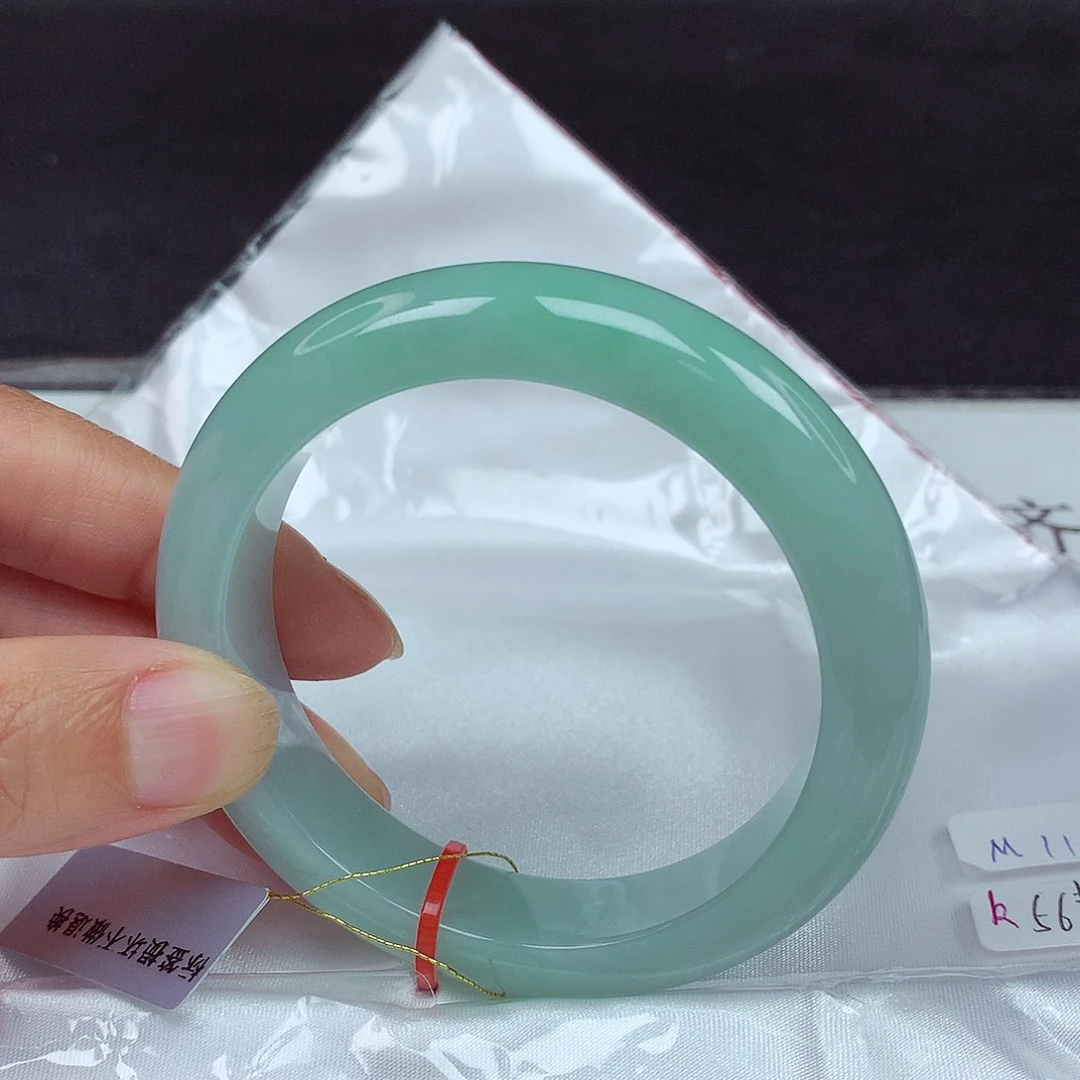 未镶嵌手镯翡翠56圈2369