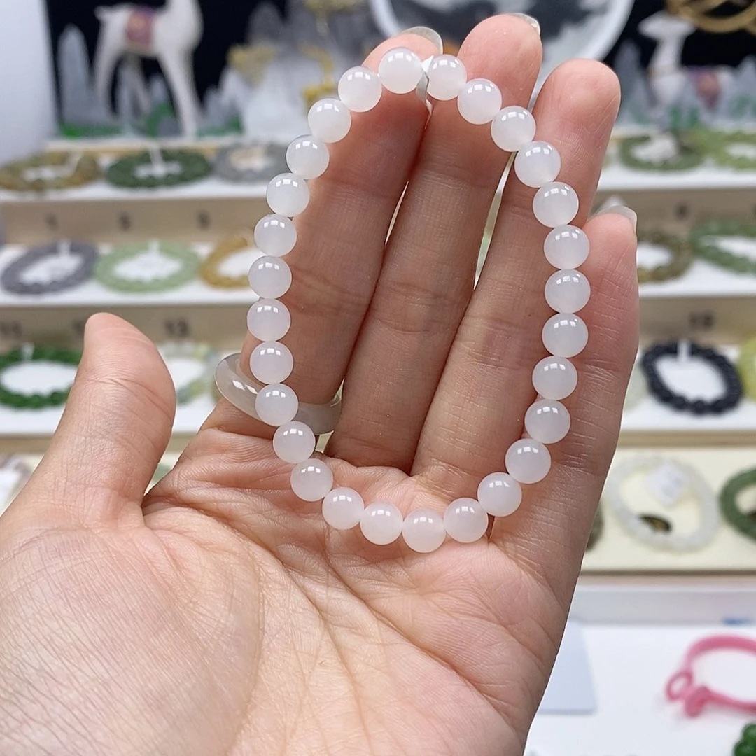 未镶嵌手串和田玉随**见