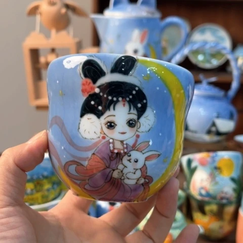 炉景德镇釉下手绘陶瓷