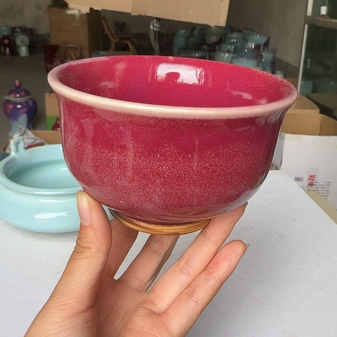 陶摆件郑家钧窑微瑕