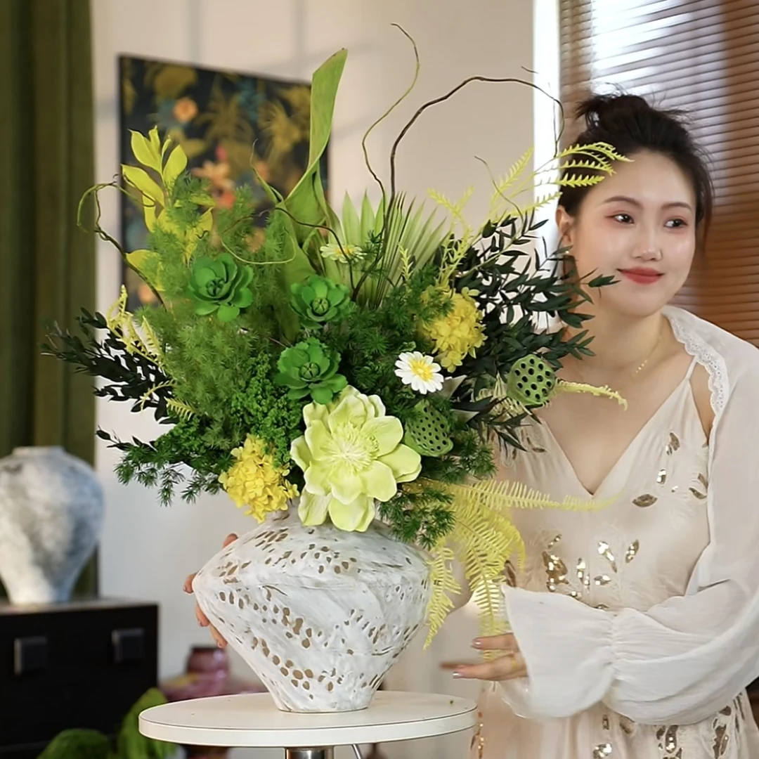 【浅松秘境】永生花束高级感客厅餐桌装饰摆件唯美绣球花