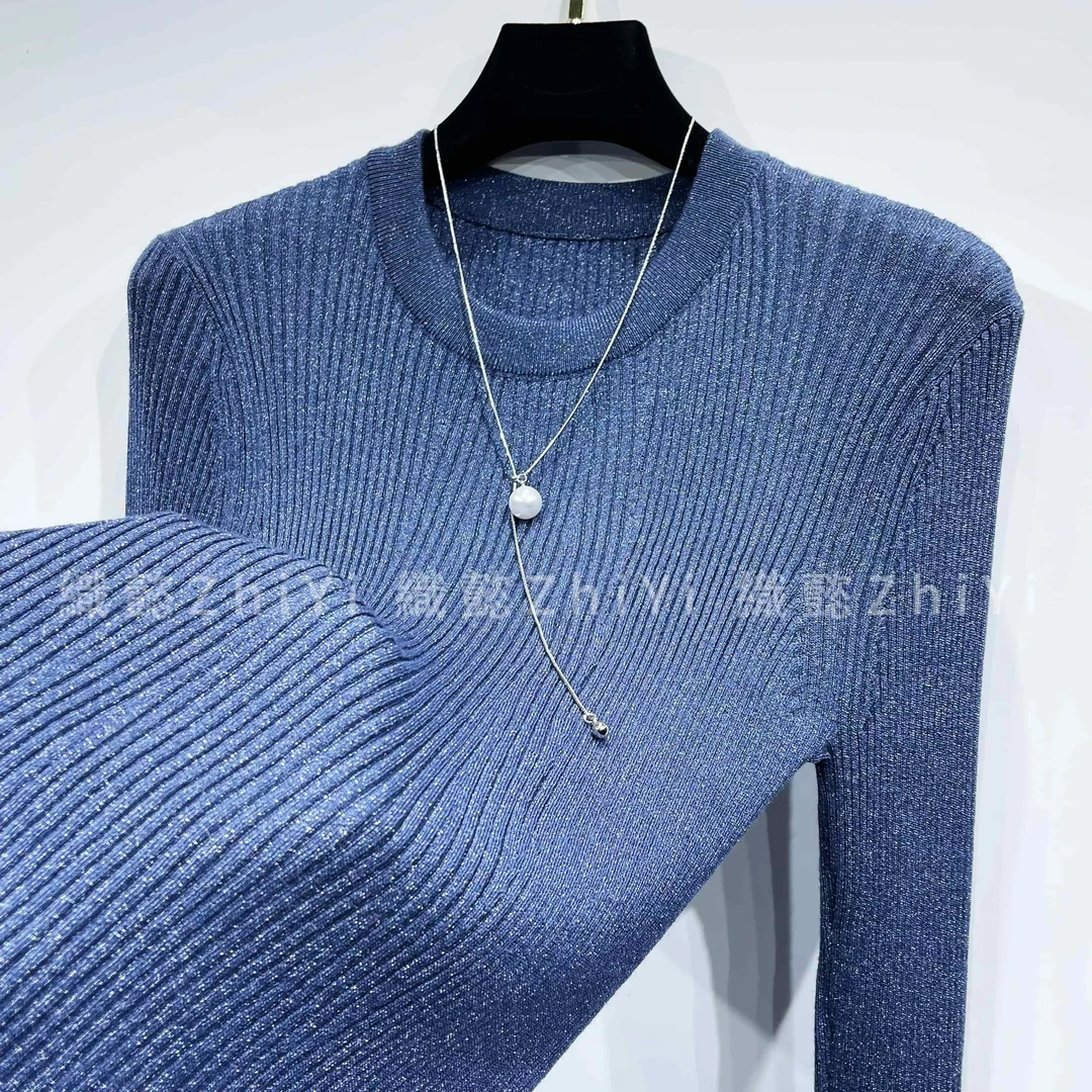 JKO&COCO •（海阔天空）2025意大利进口水晶纱时尚百搭显瘦上衣