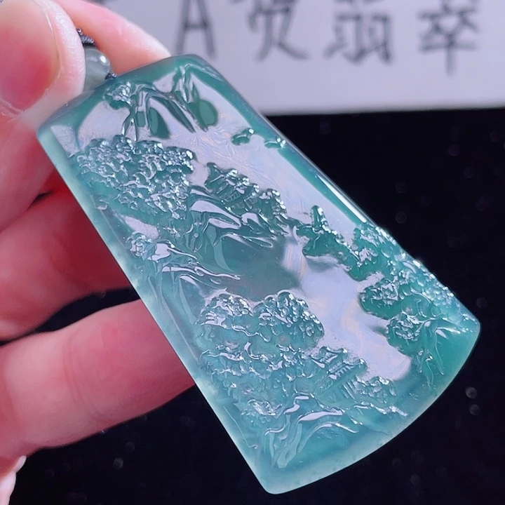 翡翠颈饰未镶嵌999999999