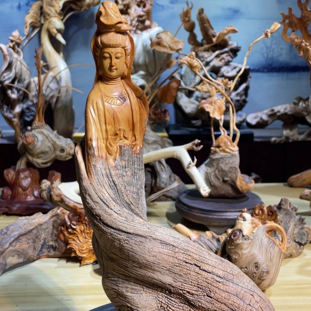 柏木太行崖柏工艺品