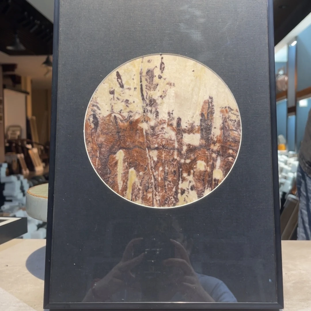 彩石24/38 三峡清江画面石