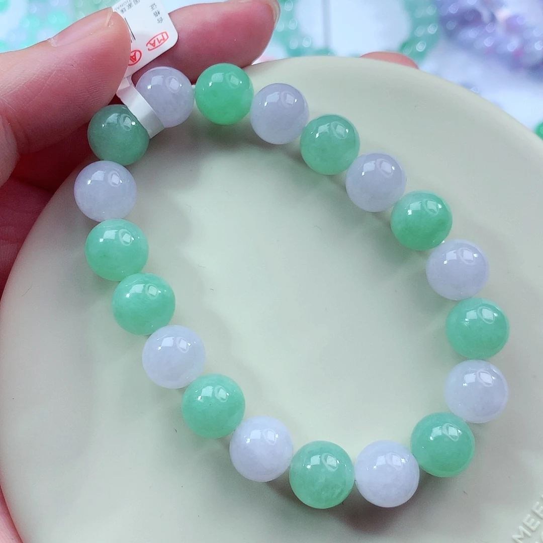 翡翠未镶嵌手链卡10