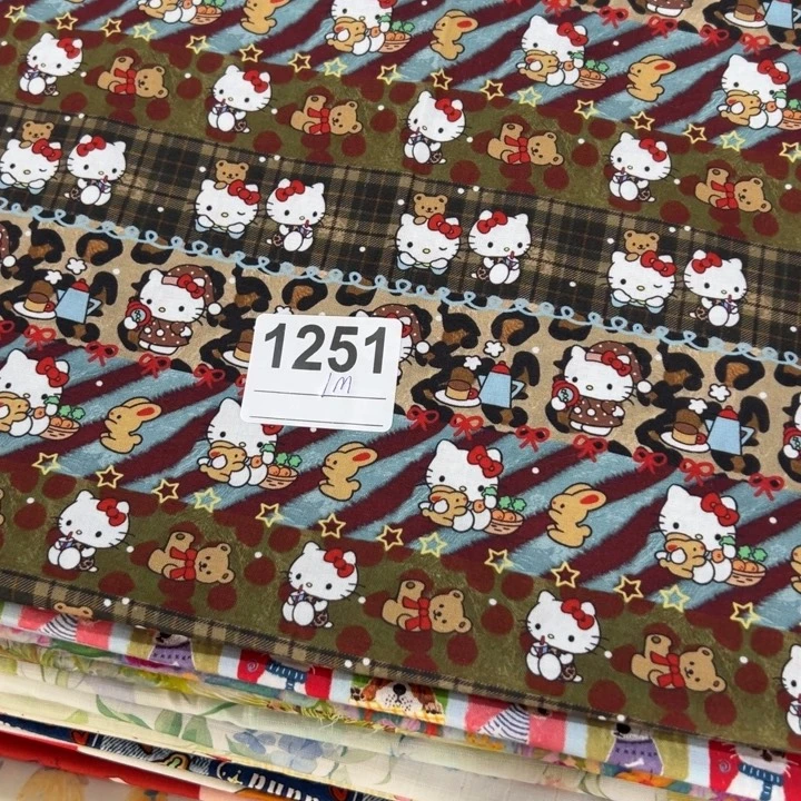 棉福袋一米价纯棉平布1.1宽果子布艺块