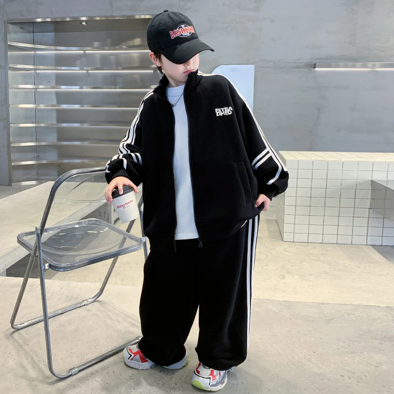 儿童装男童套装秋装2025新款春秋款中大童休闲衣服外套秋季男孩潮