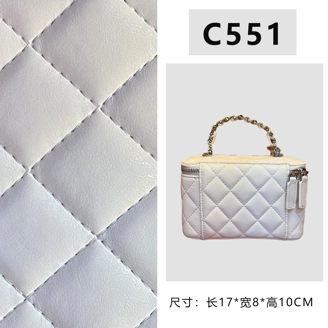 【C551】按编号拍无视主图（尺寸17*8*10.5CM）新款白色女包