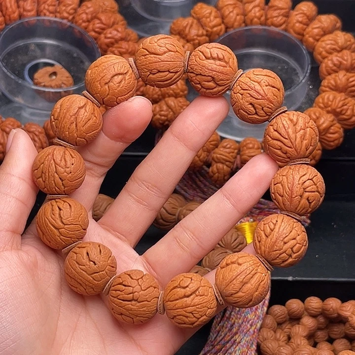 桃核手串精品龙珠2.0