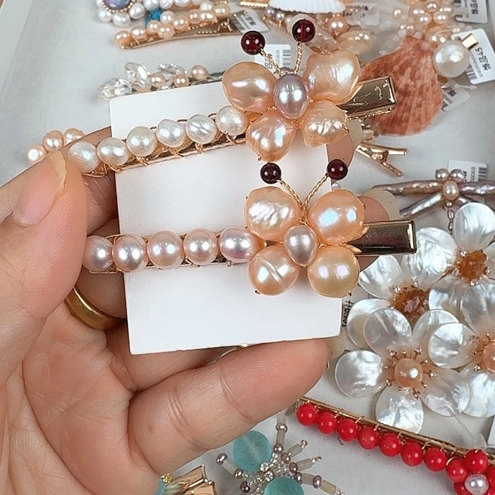 未镶嵌淡水珍珠发饰