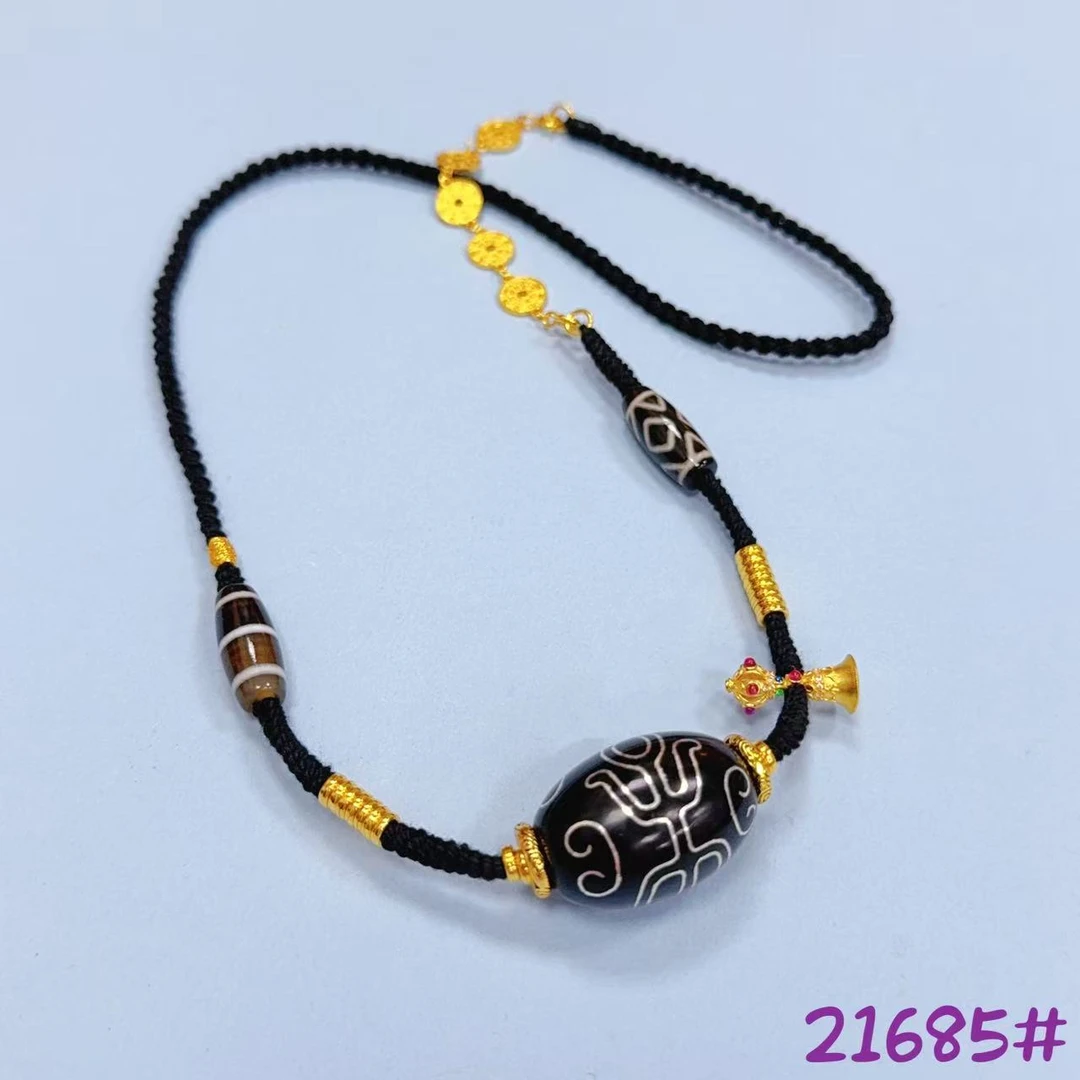 非金属珐琅吊坠 21685项链挂件吊坠百搭多样(发一)