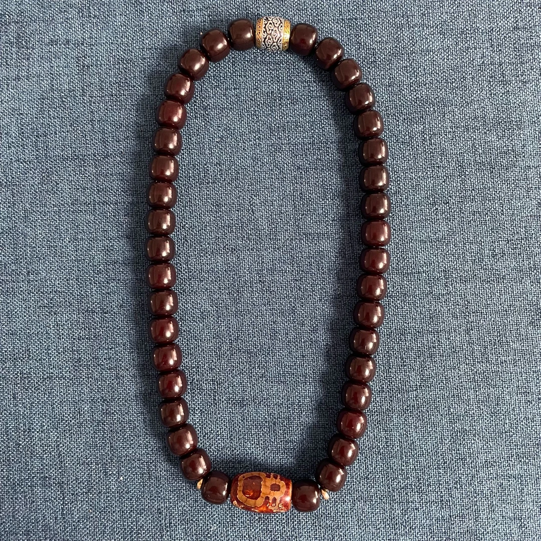 非金属木质手链 复古老料菩提女款双圈手串单圈配饰女士老型念珠