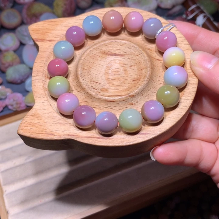 玛瑙/玉髓未镶嵌手链盐源玛瑙