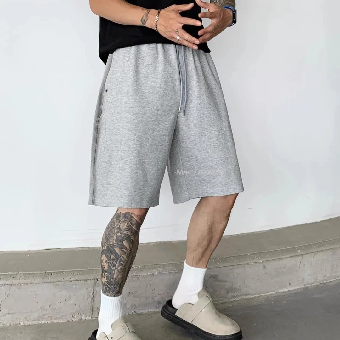 帅的掉渣！王炸高货 晕染脏洗 精梳棉舒适FOG男士中短裤卫裤235