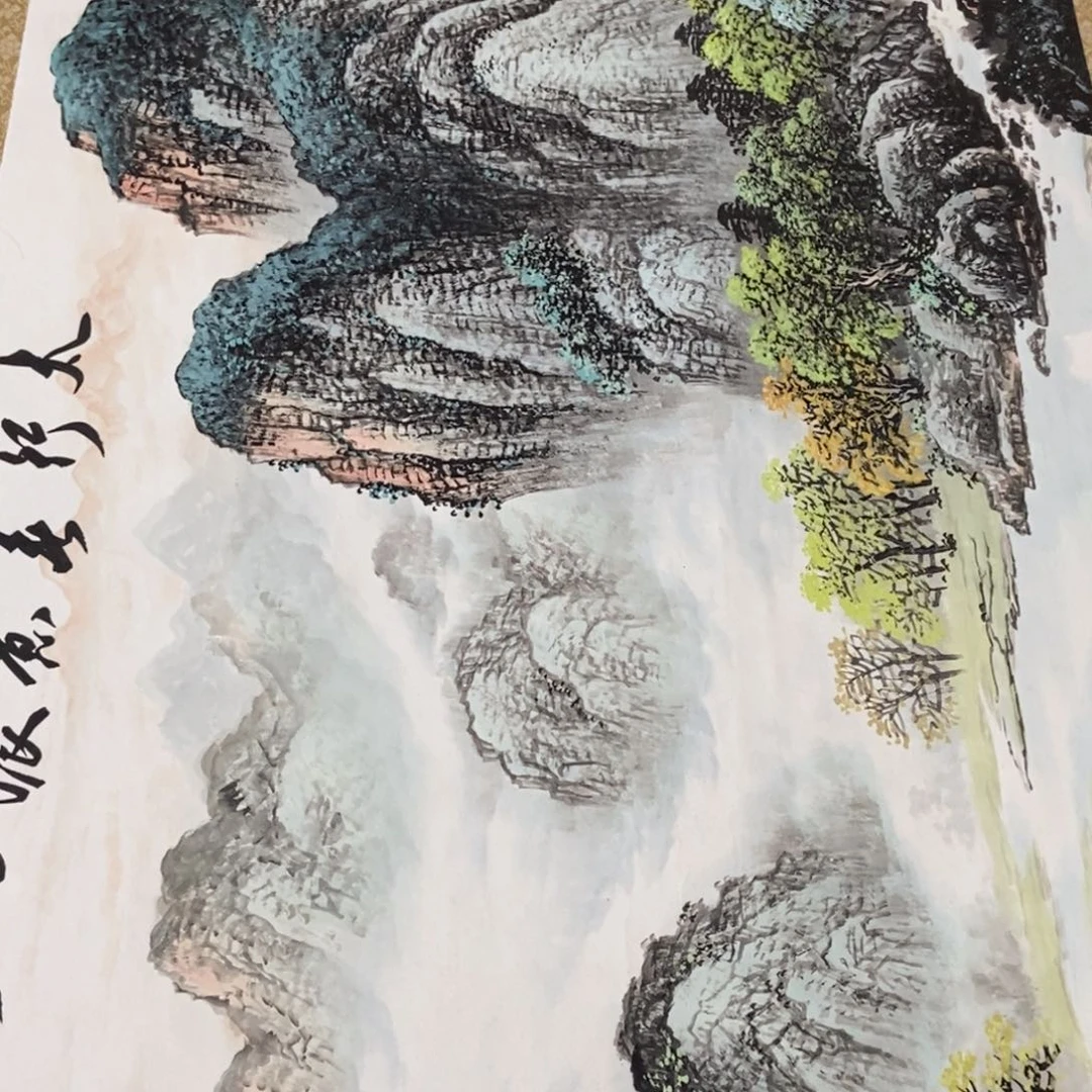 国画老师手笔手绘作品图N