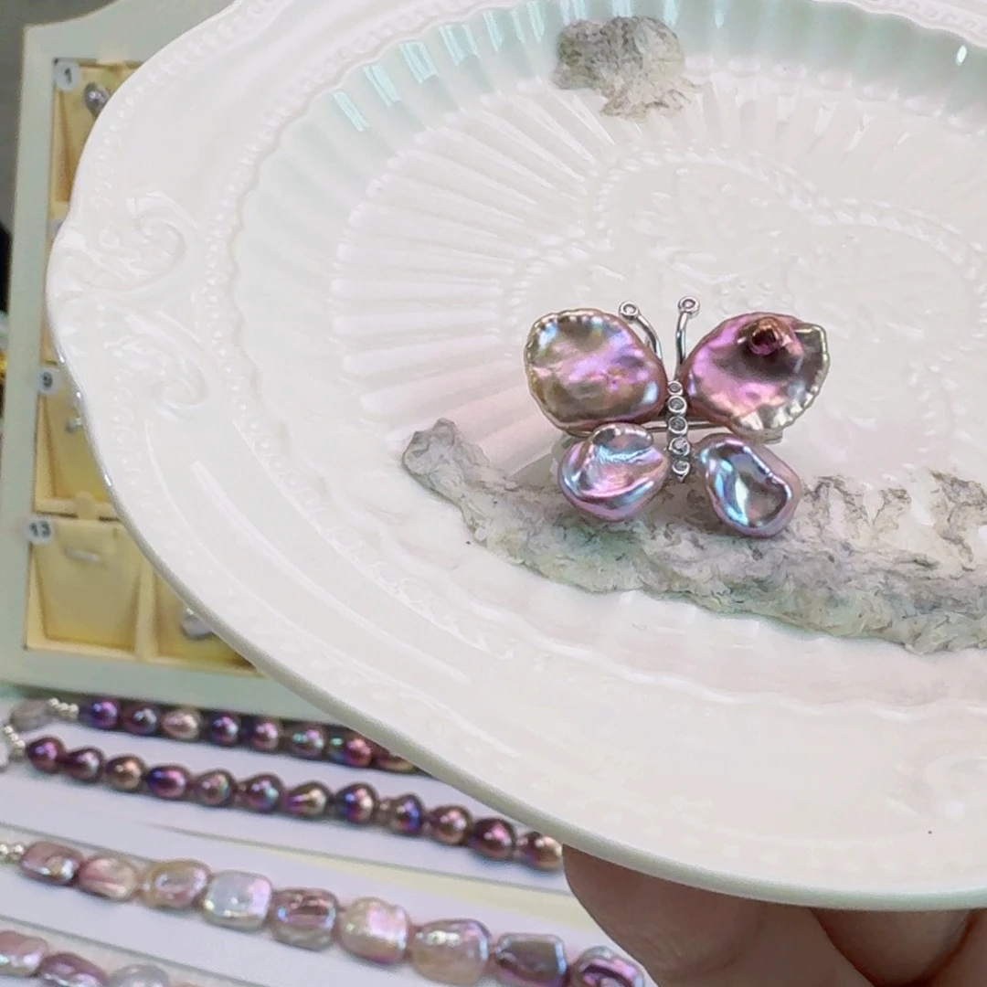 淡水珍珠吊坠(不含链)未镶嵌苜*