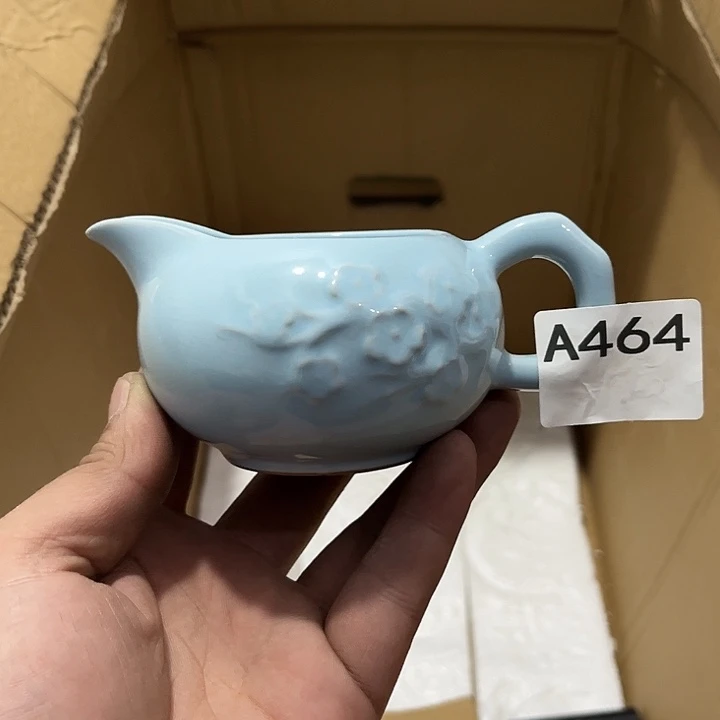 瓷片茶摆件工艺品摆件666