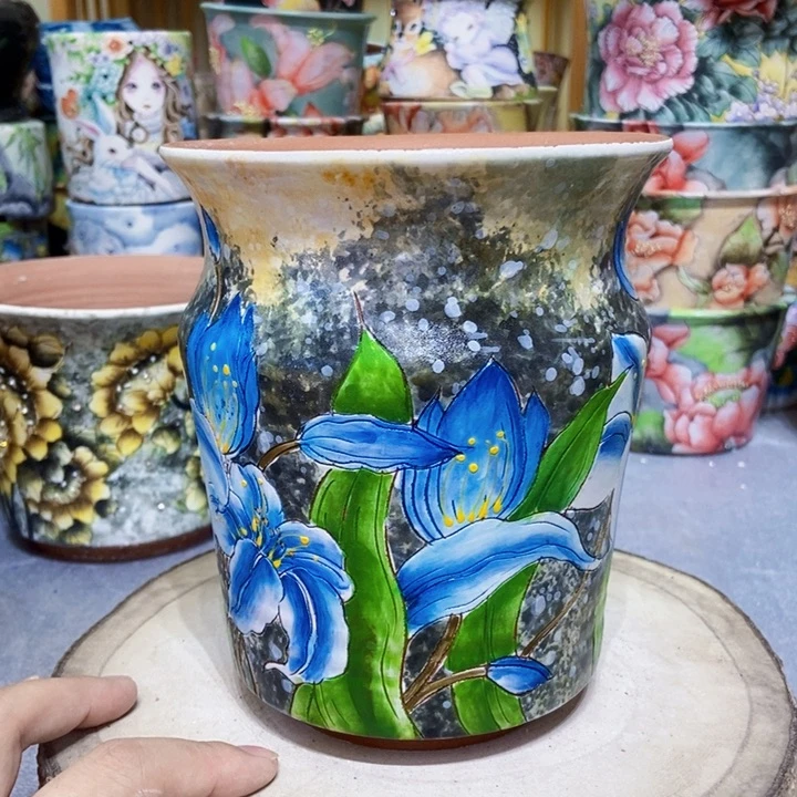 景德镇艺术手绘作品