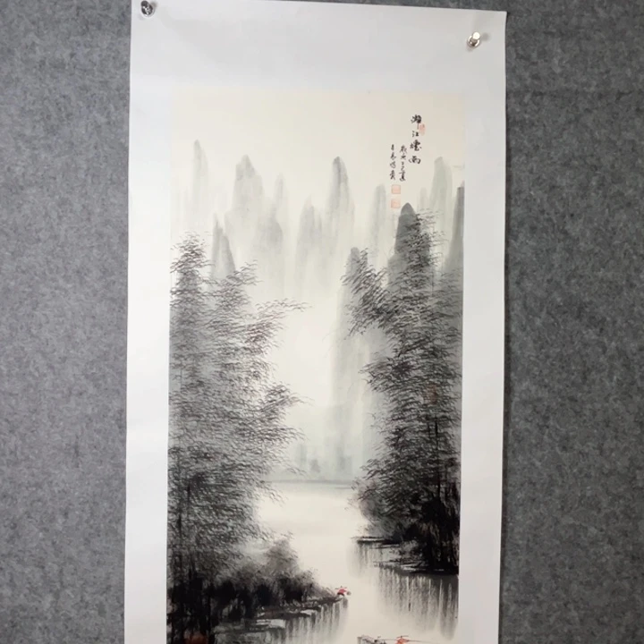 国画精品手绘国画作品